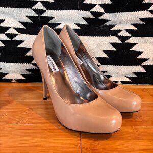 Trinitie Blush Steve Madden Stiletto Pump Heel Neutral Platform sz 9.5 w/ box